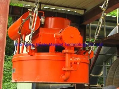Suspension Cross Belt Magnetic Plastic Metal Separator for Waste Processing