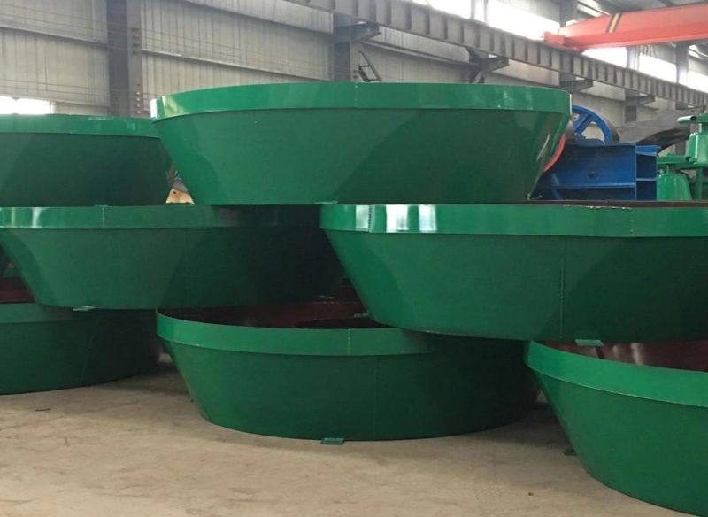 Wet Grinding Mill, Wet Pan Mill for Gold Ore Milling