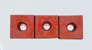 Hammer Head Wear Resistant Plate Parts for Sand Making Machine