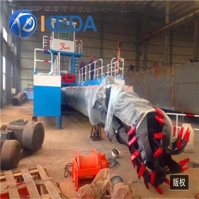 Keda 2200m3/H Cutter Suction Dredger Gold Mining Dredger Vessel for Sand Dredging Works