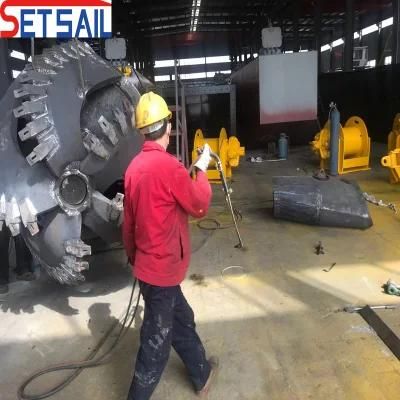 High Water Flow Diesel Engine Power Cutter Suction Dredger for Sale