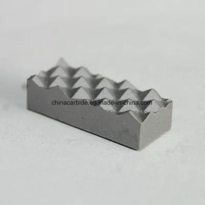 Rectangle Shape T. C. Carbide Gripper Insert for Chuck Jaw