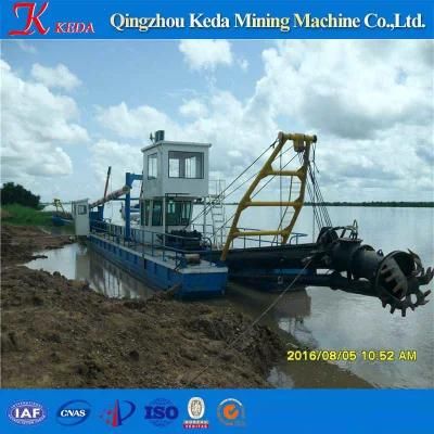5000 Cbm Non-Self Propelled Electric Cutter Suction Dredger Sale