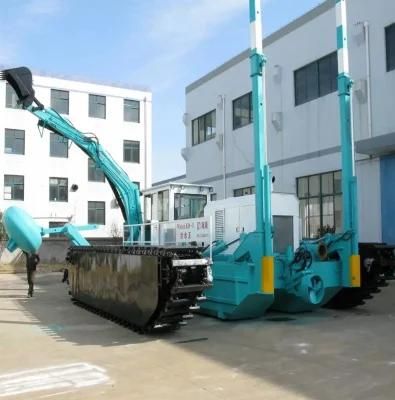 Multifuction Backhoe Versatile Dredge Sand Amphibious Excavator Multipurpose Marsh Dredger ...