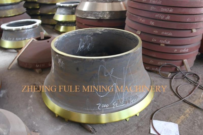 Wear Resistant Cone Crusher Spare Parts Crusher Concave