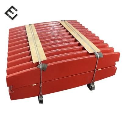 China Casting High Manganese PE250 X 400 Jaw Crusher Liner Plates