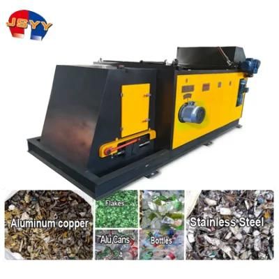 Scrap Metal Recycling Sorting Machine Separating Non-Ferrous Metal Aluminum Removal Eddy ...