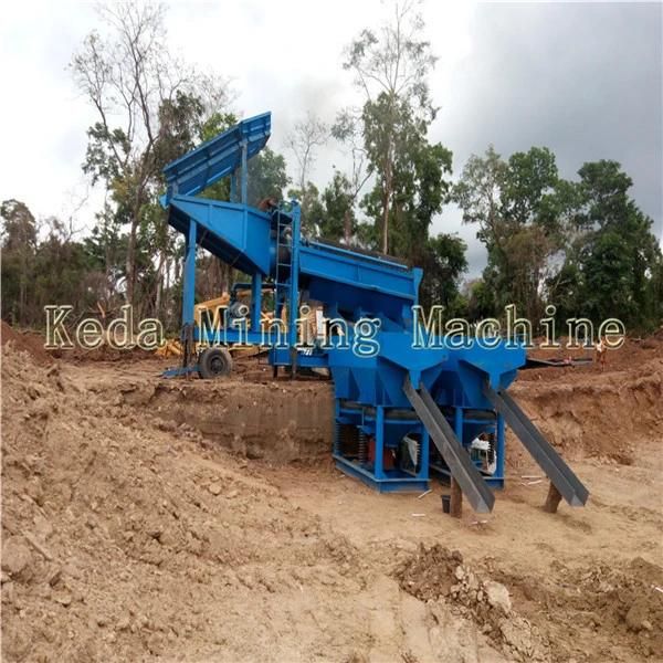 Keda High Efficiency Portable Gold Washing Trommels
