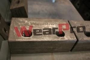 700 Bhn Hardness Proprietary High Carbon ASTM A532 White Iron for Hoppers