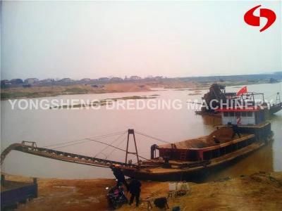 Stone Conveyor Belt Barge