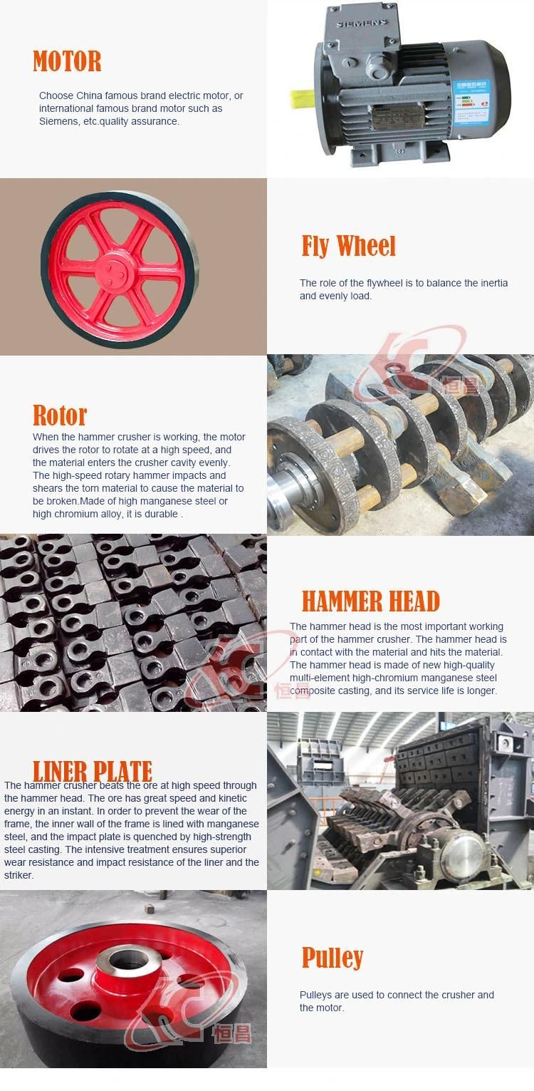 Good Price Diesel Engine Glass Bottle Hammer Crusher