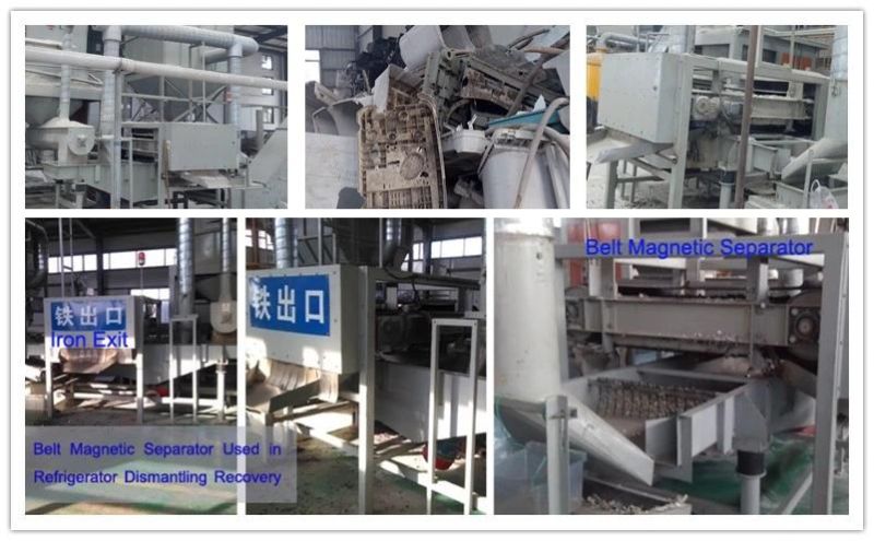 Rcyd-18 Cross Conveyor Belts High Intensity Magnetic Separator