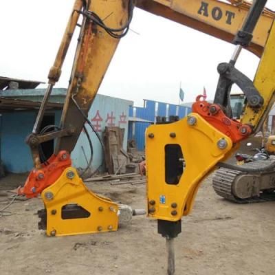 40mm Chisel Soosan Sb40 Hydraulic Rock Breaker Jack Hammer for 4-7 Ton Excavators