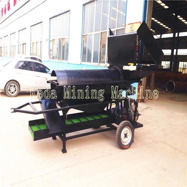 Small Scale Gold Washing Plant Machine Gold Trommel Screen Gold Mining Equipment