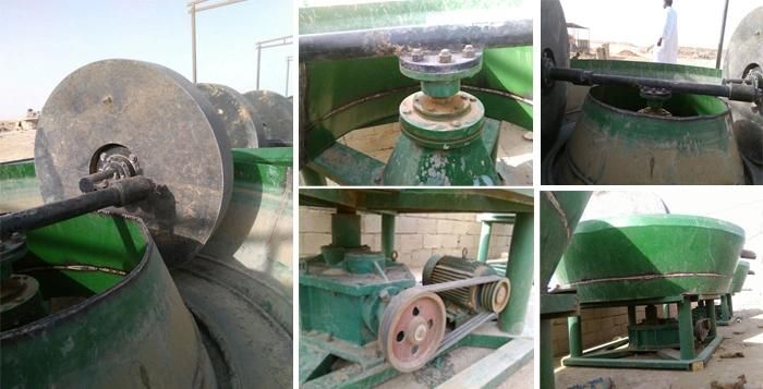 2021 Gold Ore Plant Wet Pan Mill Rock Gold Grinding Machine Mining Machine