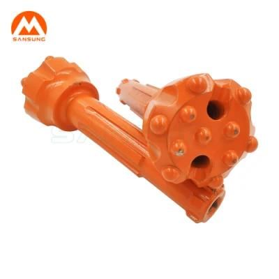 Low to Medium Air Pressure Br Series Br1 Valveless DTH Hammer and 76mm Button Bit ...