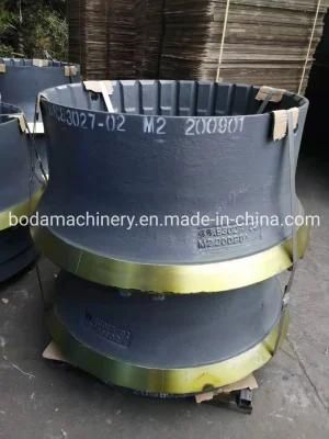 Sandvik CH430 Cone Crusher Manganese Steel Wear Parts Mante Concave