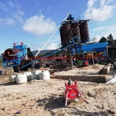 5ll-1200 Fiberglass Spiral Concentrator for Tin Cassiterite Ore Processing Washing Mining ...