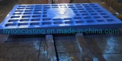 Manganese Jaws Plates Suit Sandvik Cj411 Cj412 Cj612 Jaw Crusher Spare Parts Supplier