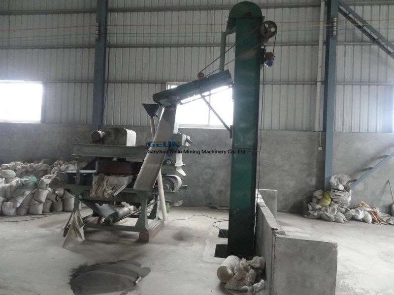 High Intensity Disc Electromagnetic Separator for Monazite Tungsten Ore Separation
