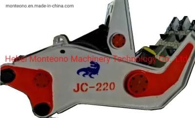 Excavator Attachment Rock Crusher Hydraulic Pulverizer for Delimontion Concrete