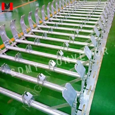 Bw2000mm 3 Roll 45 Deg Conveyor Trough Retractable Frame