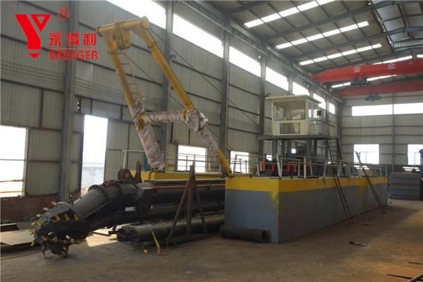 8 Inch Hydraulic Cutter Suction Standardized Easy Operation Dredging Boat for Sale in Indonesia