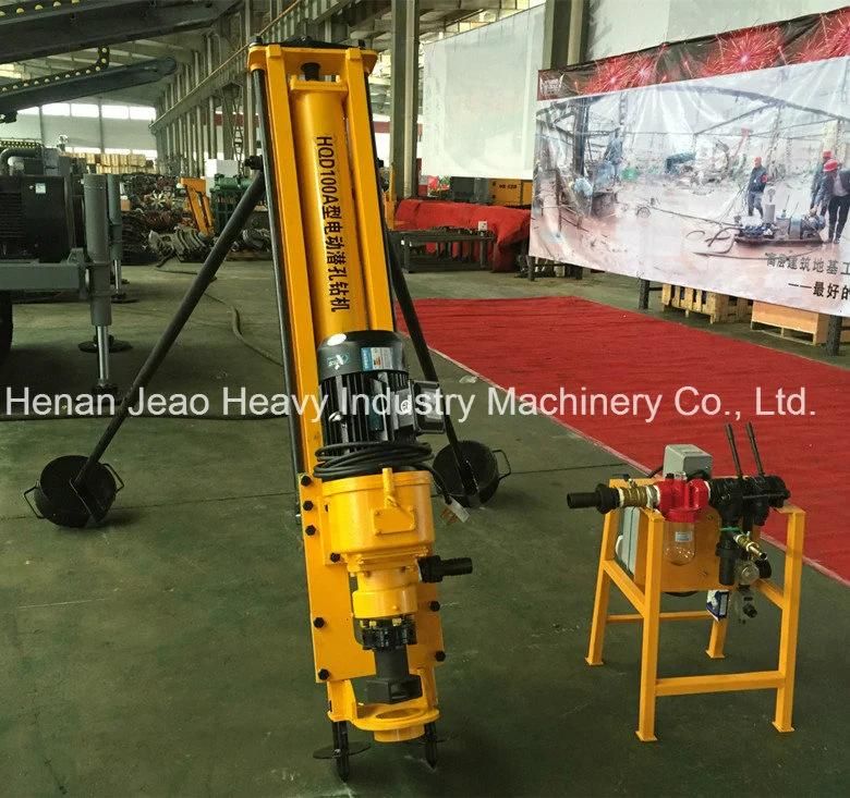Hqd100A Small Borehole Drilling Machine for Sandblasting Hole
