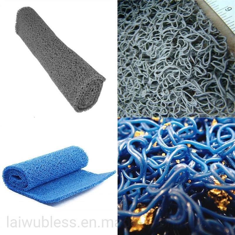12mm-22mm Alluvial Gold Wash Carpet Mineral Separato Noodle PVC Vinyl Coil/Nomad/Spaghetti Loop PVC Carpet for Gold Mining