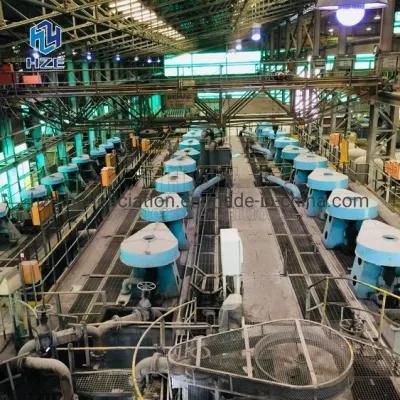 Small Scale Forced Air Circular Flotation Machine for Gold Recovery