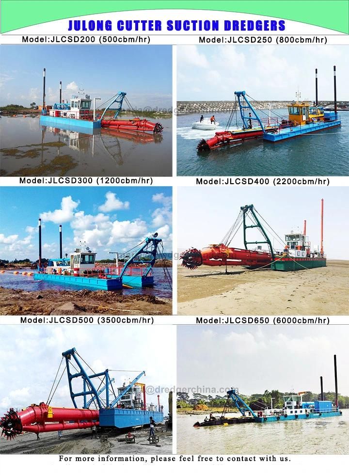 China Cutter Suction Sand Dredgers for Sale Direct From Manufacturing Factory