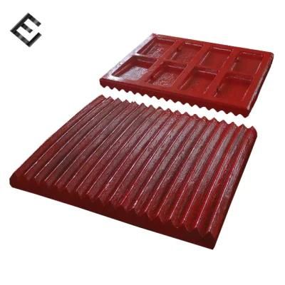 Mining Machine Cast Steel Wear Jaw Crusher Spare Parts