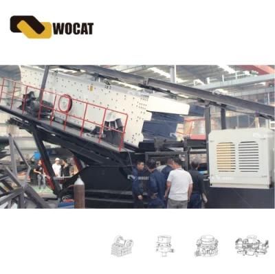 High Efficiency Mobile Stone Rock Impact Crusher (SL15L)