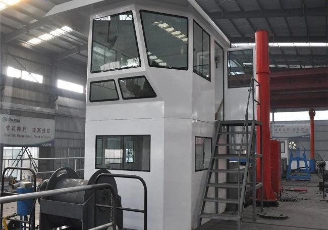 Hydraulic Diesel Engine/ River Sand Pump / Reservoir Mud Dredging / Cutter Suction Dredger with Anchor Rod /Trolley /Underwater Pump