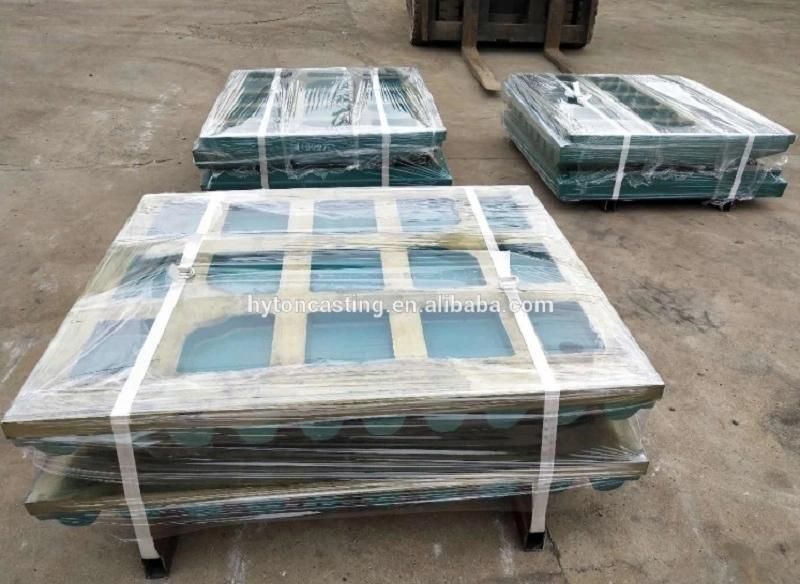 Manganese Jaw Plate Jaw Die Jaw Crusher Liner Stationary Tooth Plate for Telsmith Kpi Jci Crusher