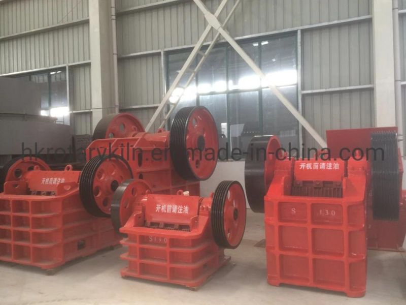 Capacity 16-65 Tph PE Jaw Crusher 400 X 600