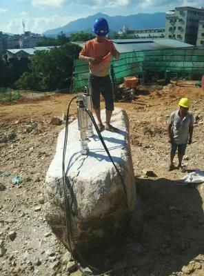 Pd 250 350 450 Hydraulic Rock Splitter Concrete Splitters Demolition