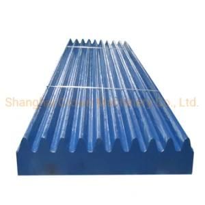 Casting Movable Fixed Jaw Plate for Jaw Crusher for Sale