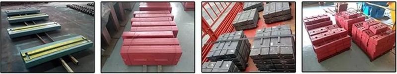 Long Life Jaw Crusher/Hammer Crusher/Cone Crusher Spare Parts with High Wear Resistant