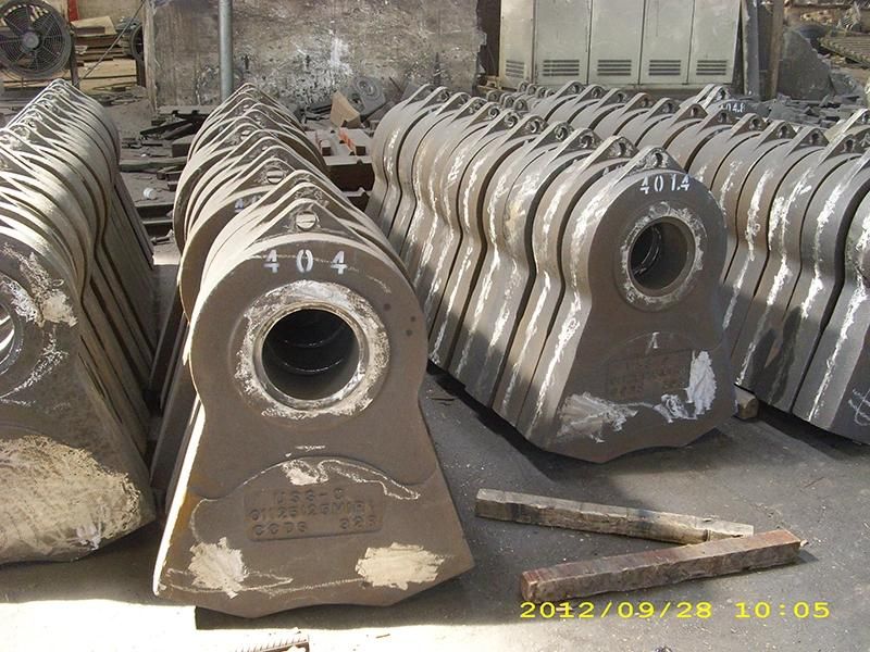 High Manganese Steel Wear Rock Crusher Parts Jaw Plate