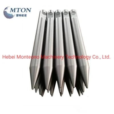 Chinese Manufacturer Excavator Tramac Hydraulic Breaker Spare Parts Rock Chisel Blunt ...