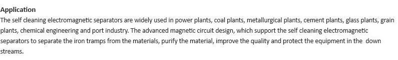 Tramp Iron Removal Anti-Explosion Electromagnetic Separator Under Ground Using Coal Industry