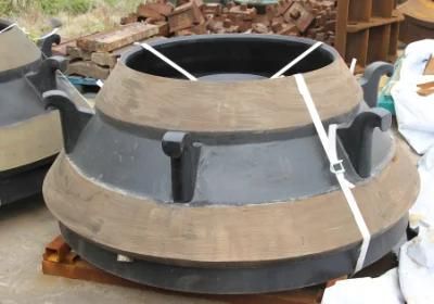Symons Telsmith Terex Cone Crusher Wear Parts Bowl Liner Mantle for Sale Kyrgyszxtan