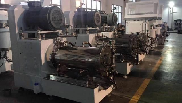 Horizontal Sand Mill (bead mill) with Agitator for 2um Fineness