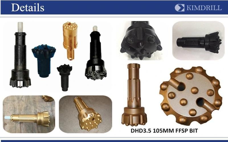 5 Inch Concave Face Mission a 43-15/SD5 DTH Drill Bit for Sandvik Drill Rig