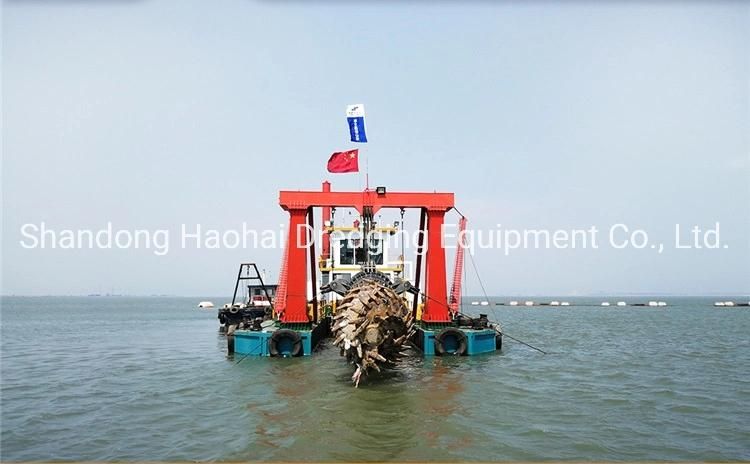 Dredge Vessel 4000m3/H Cutter Suction Dredger Sand Dredger Machine 20 Inch Dredger
