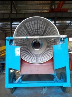 Alluvial Tin Ore Washing Machine Trommel Screen with Big Capacity