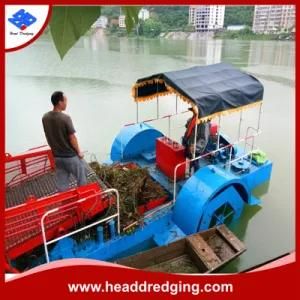 Head Dredging Weed Cutting Ship Aquatic Weed Harvester Ship