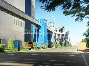 Long Distance Curved Belt Conveyor for Conveying Wooden Chips