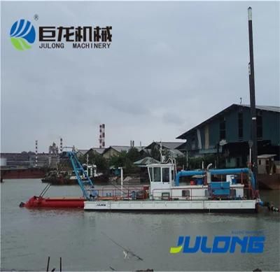 Julong- Customized Hydraulic Electric Drive Sand Cutter Suction Dredger for Hot Sale